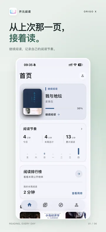 继续阅读,记录自己的节奏。